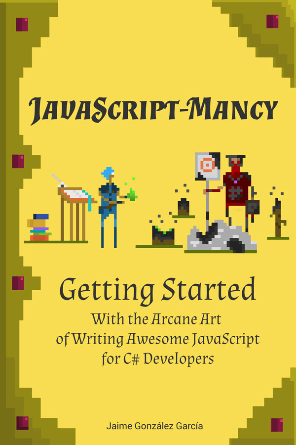 The JavaScript-mancy Getting Started Cover