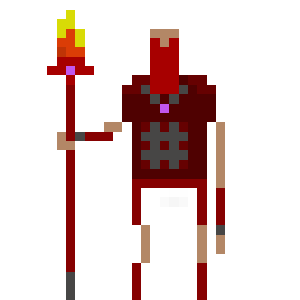 pixel art character randalf