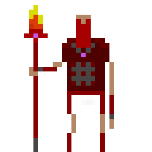 Are you lost? Can I interest you in some wizarding classes? pixel art character randalf