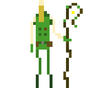 Mmmm.... pixel character zandalf